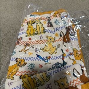 Lion King double sides Bamboo toddler blanket